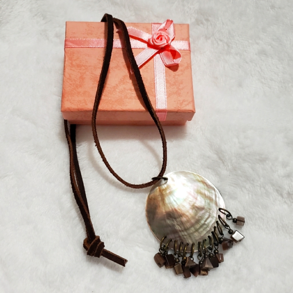 Necklace, Brown